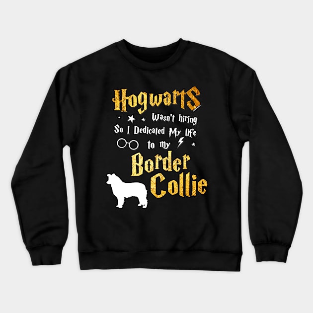 Border Collie Crewneck Sweatshirt by dogfather